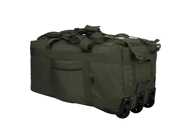 Сумка-рюкзак Mil-Tec на колесах Olive 100л Фото 1