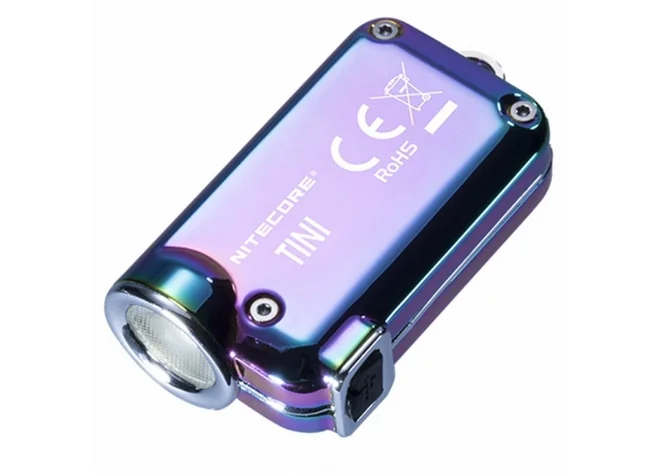 Міні-наключний ліхтар Nitecore TINI SS, хамелеон Фото 1