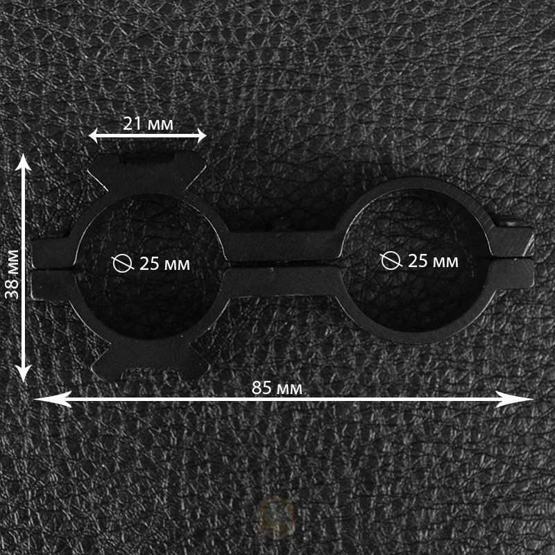 Крепление на оружие Vector Optics QQ004 (25mm, 25mm) Фото 2