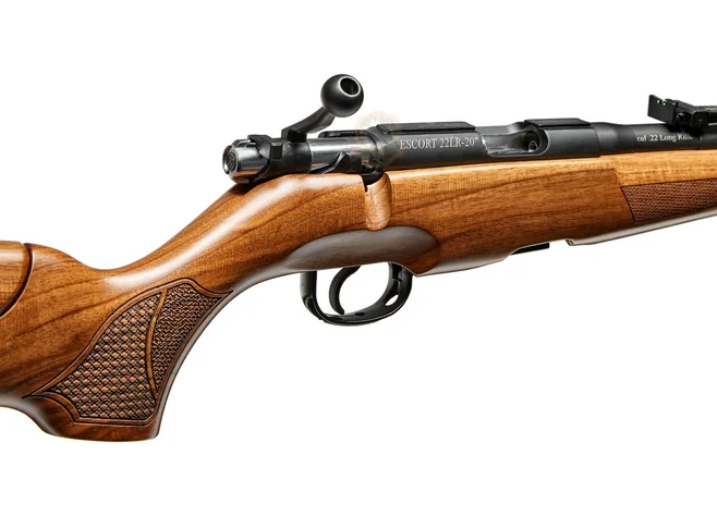 Гвинтівка малокаліберна Hatsan ESCORT 22LR Elite кал. 22LR. Ложа - горіх Фото 5