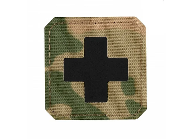 Нашивка M-Tac Medic Cross Laser Cut Multicam/Black Фото 1