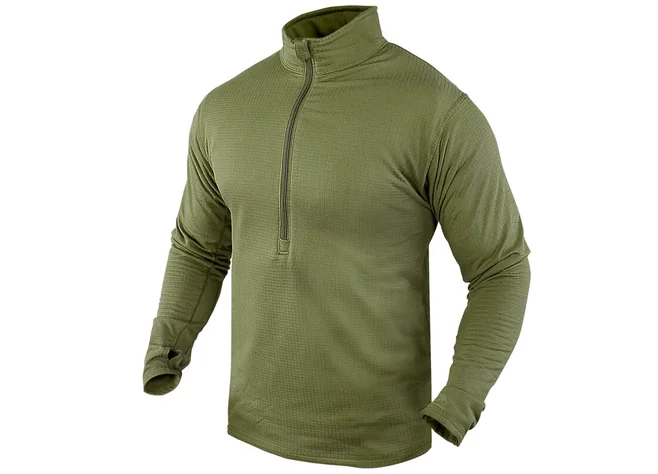 Термокофта Condor-Clothing Base II Zip Pullover Фото 1