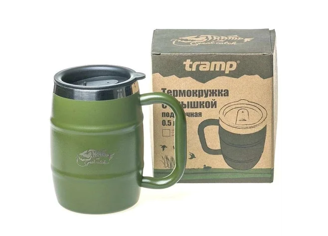 Термокружка подарочная Tramp 0,5л. с крышкой Фото 2