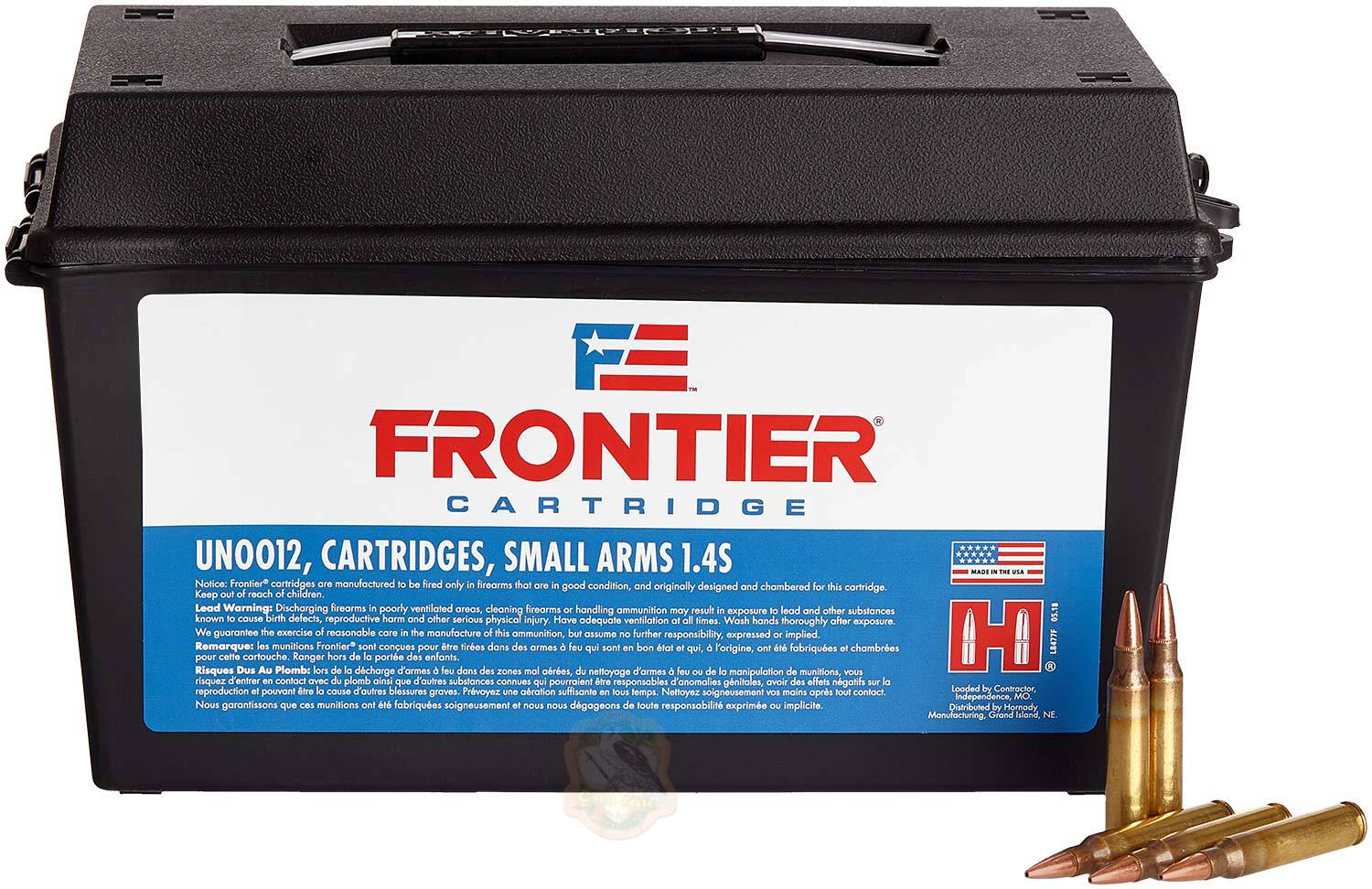 Набій Hornady Frontier кал. .223 Rem куля BTHP маса 68 гр (4.4 г) Фото 1