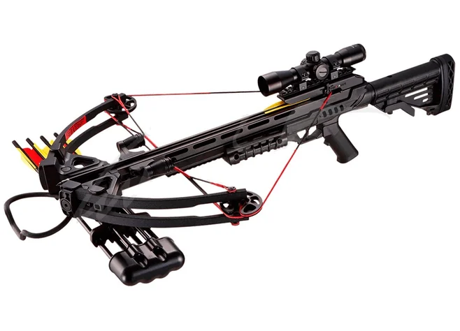 Блочный арбалет Man Kung XB52 Stalker KIT. Black Фото 1