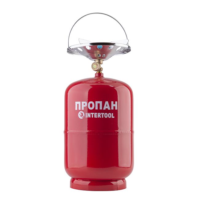 Комплект газовий Intertool 12л. GS-0012 Фото 1