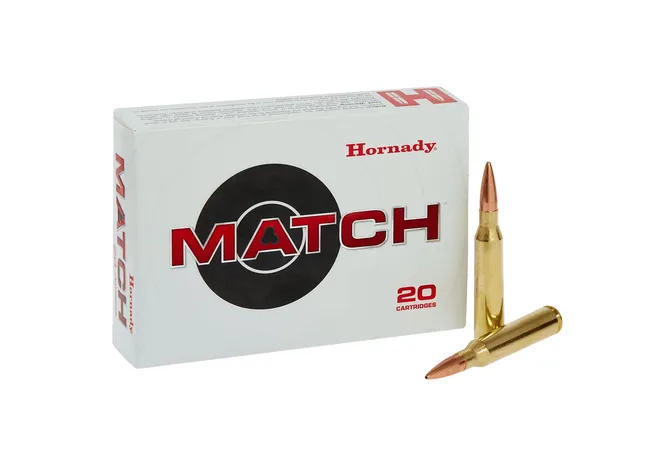 Патрон Hornady Match кал .338 Lapua Mag куля BTHP маса 250 гр (16.2 г) Фото 1