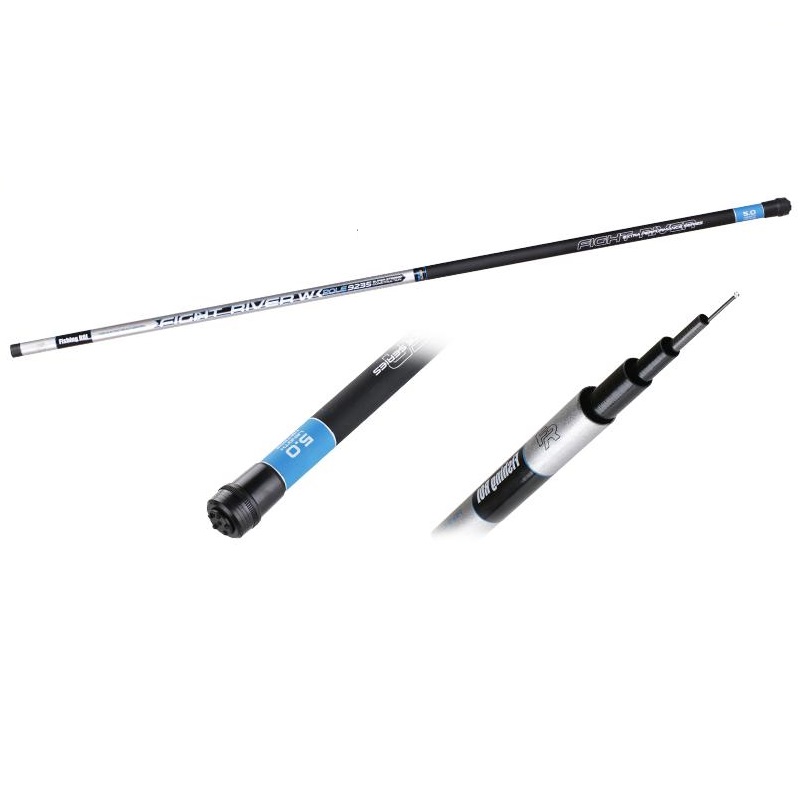 Махове вудилище Fishing ROI Telepole Fight River W 600 до 25gr б/к Фото 1