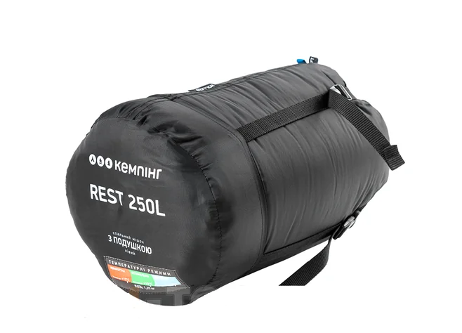 Спальный мешок Кемпинг Rest 250R с подушкой Фото 3