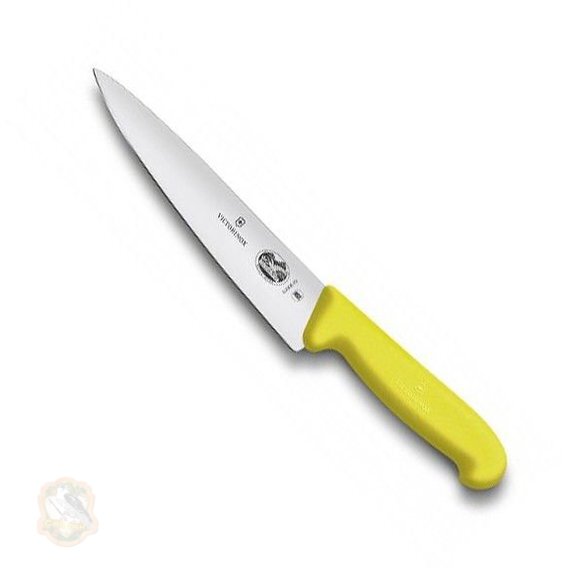 Ніж кухонний обробний Victorinox Fibrox 15 см, жовтий Фото 1