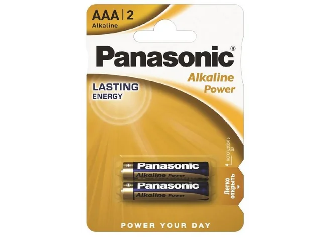 Батарея Panasonic ALKALINE POWER AАA BLI 2 Фото 1