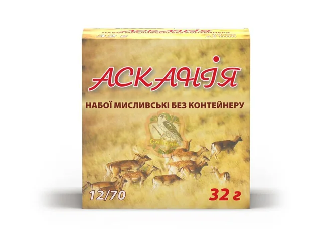 Патрон Тахо "Аскания" кал. 12х70 №5 32г Фото 1