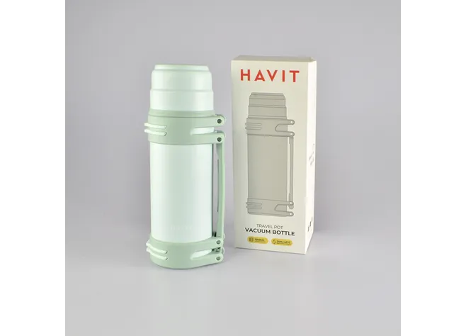 Термос HAVIT HV-TM008 1200ml Green Фото 1