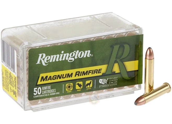 Набій Remington Magnum Rimfire кал .22 WMR куля PSP 40 гр Фото 1