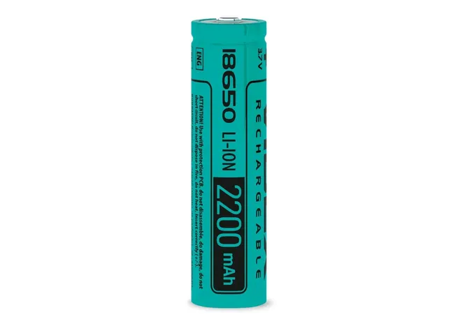 Акумулятор Videx 18650 2200 mAh Li-ion 3.7V без захисту Фото 1