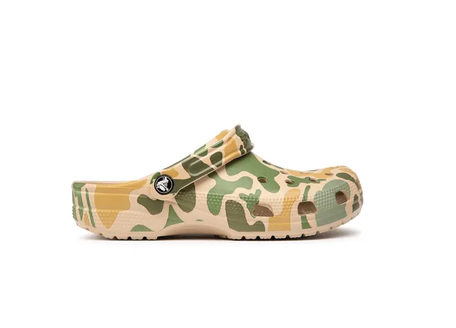 Крокси Crocs Classic Printed camo 206454 chai/tan  Фото 1