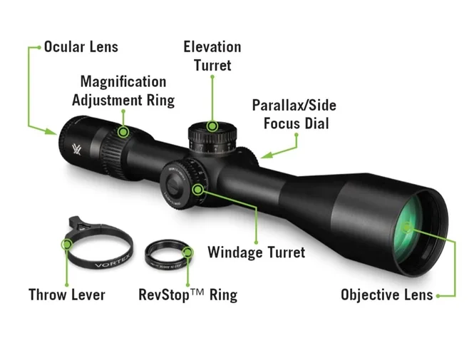 Приціл Vortex Venom 5-25x56 FFP 34 mm AO з сіткою EBR-7C MRAD Фото 3