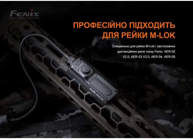 Кріплення на зброю для виносної кнопки Fenix ALG-06 Фото 3