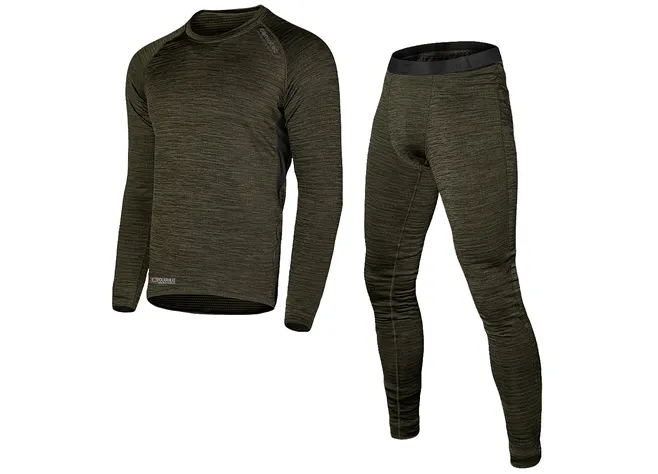 Термобелье Camotec Polarheat Quadro Stretch Pro Melange Olive Фото 1
