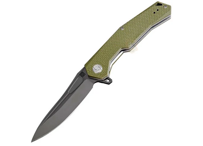 Ніж Artisan Zumwalt Black Blade Olive Фото 1