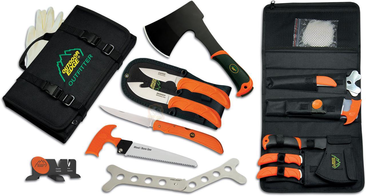 Набір ножів Outdoor Edge The Outfitter Hunting Set Фото 1