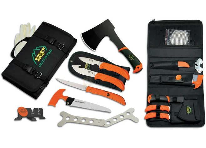 Набір ножів Outdoor Edge The Outfitter Hunting Set Фото 1