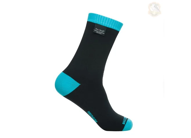 Носки водонепроницаемые Dexshell Coolvent Lite Aqua Blue Фото 1