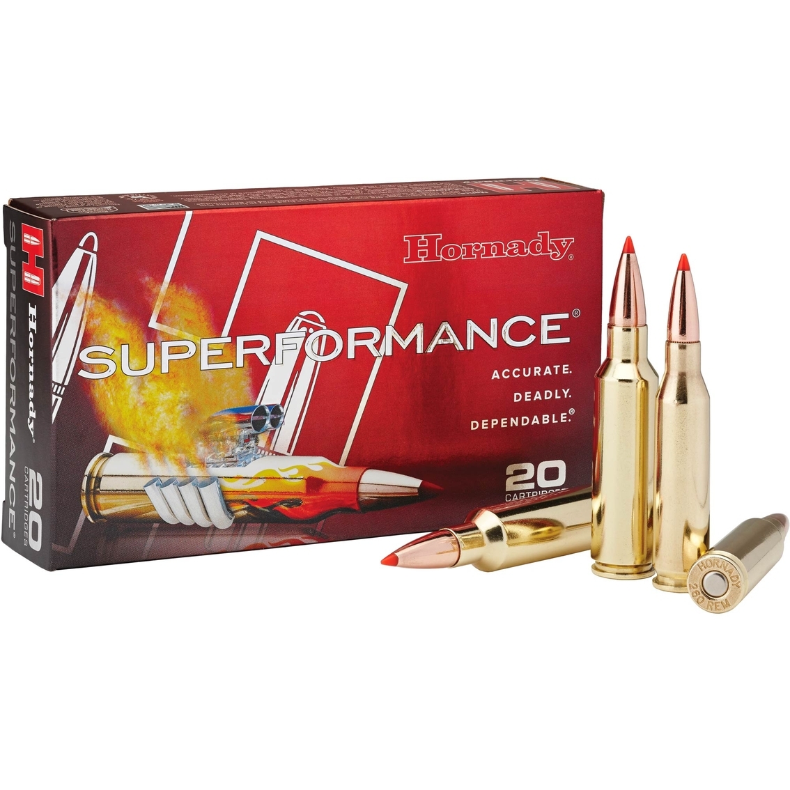 Патрон Hornady SPF кал .308 Win пуля SST масса 150 гр/9.7 г Фото 1