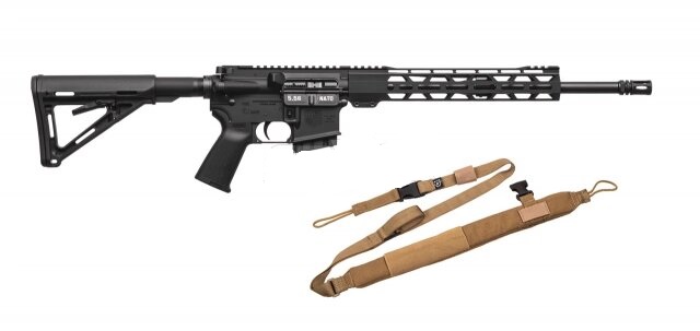 Карабін Diamondback DB15 кал.223/5.56, ствол 16"+ ремінь SL коричневий Фото 2