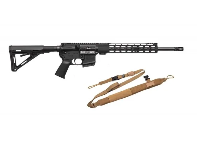 Карабин Diamondback DB15 кал.223/5.56, ствол 16"+ ремень SL коричневый Фото 2