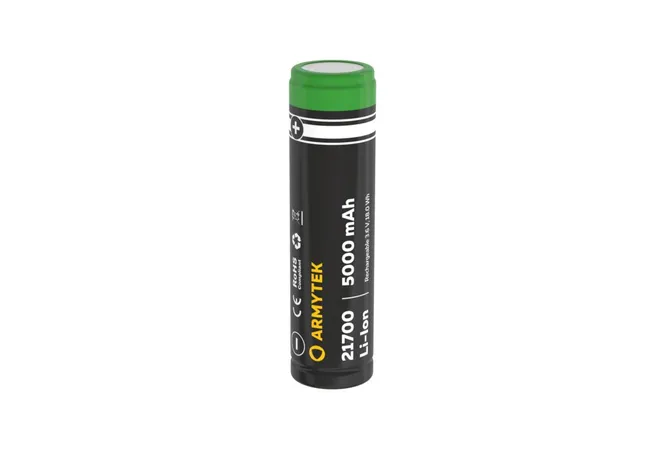 Акумулятор Armytek 21700 Li-ion 5000 мАч Фото 1