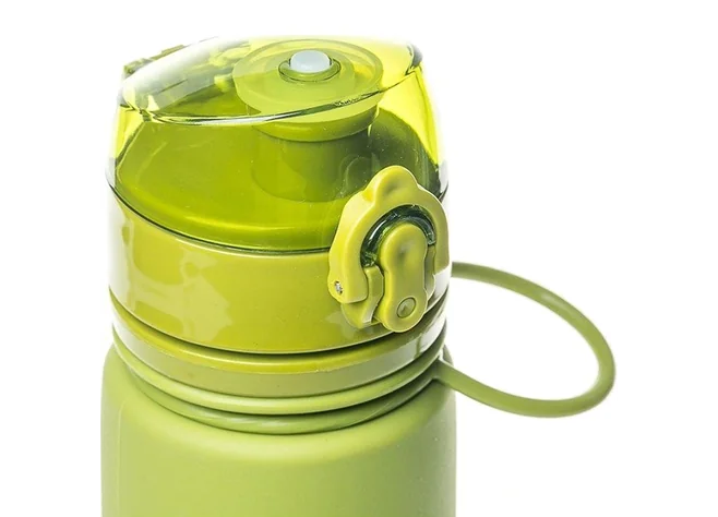 Бутылка силиконовая Tramp 500 мл olive Фото 2