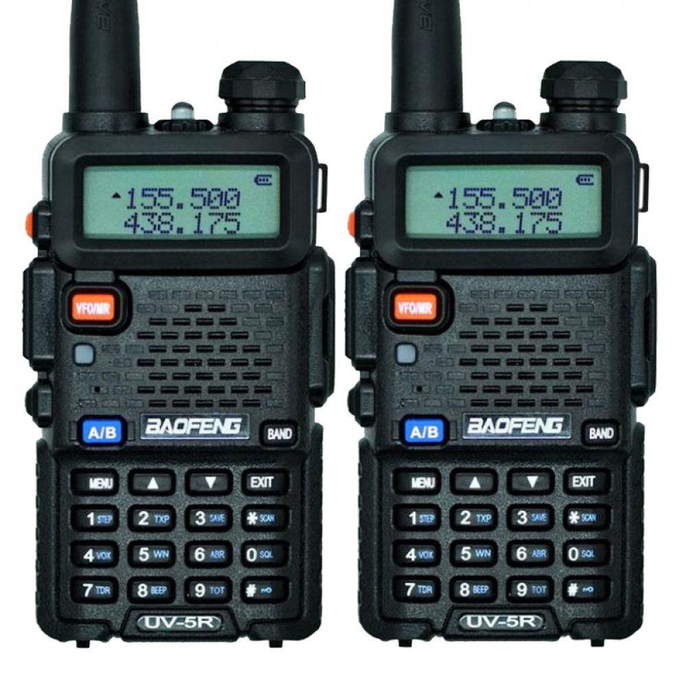 Комплект рацій Baofeng UV-5R Forest Black Фото 2