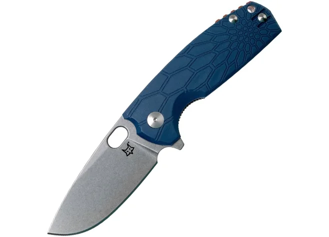 Ніж Fox Core Stonewash синій Фото 1