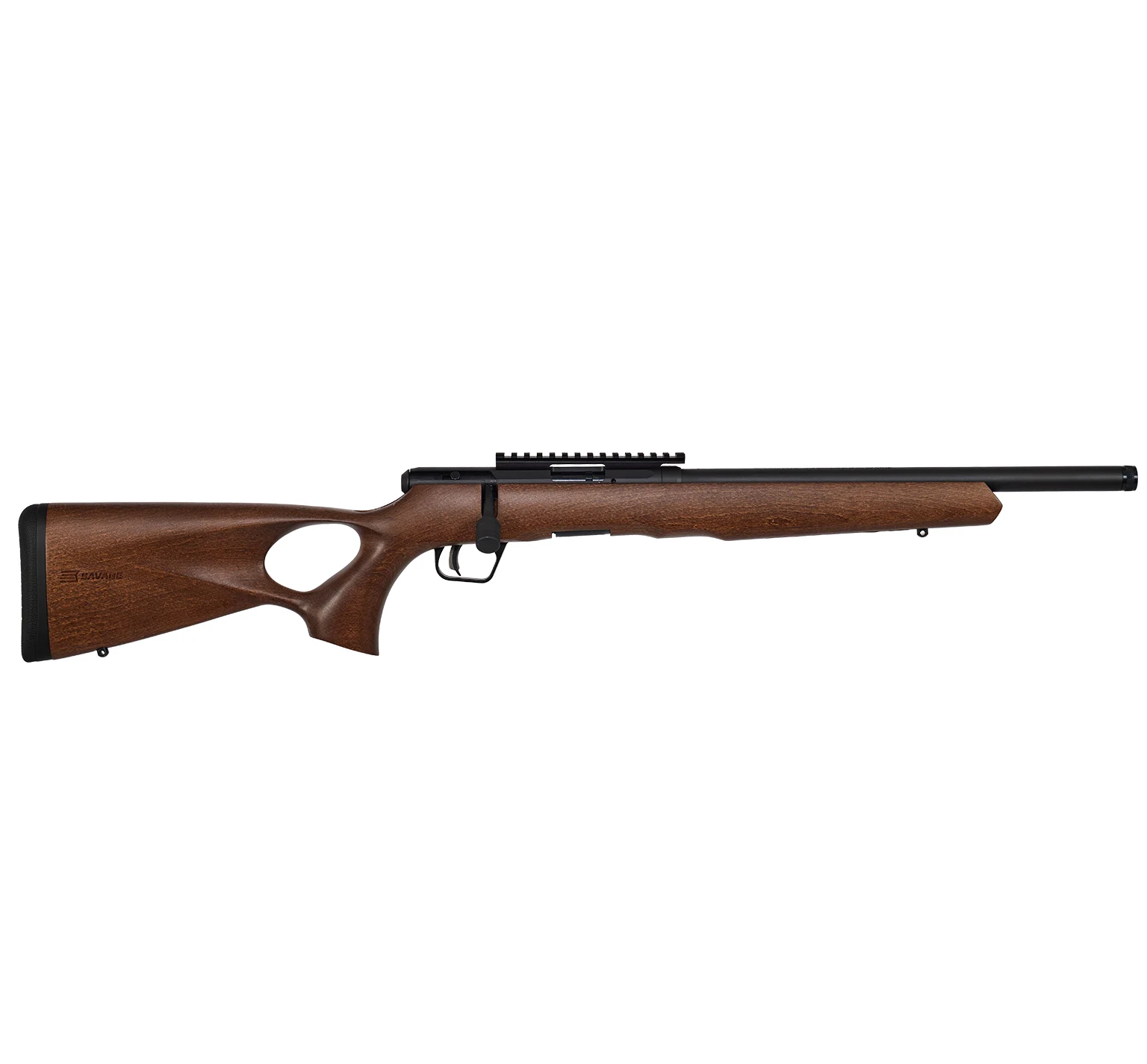 Гвинтівка малокаліберна Savage B22 Timber Thumbhole 18" кал. 22LR Фото 1