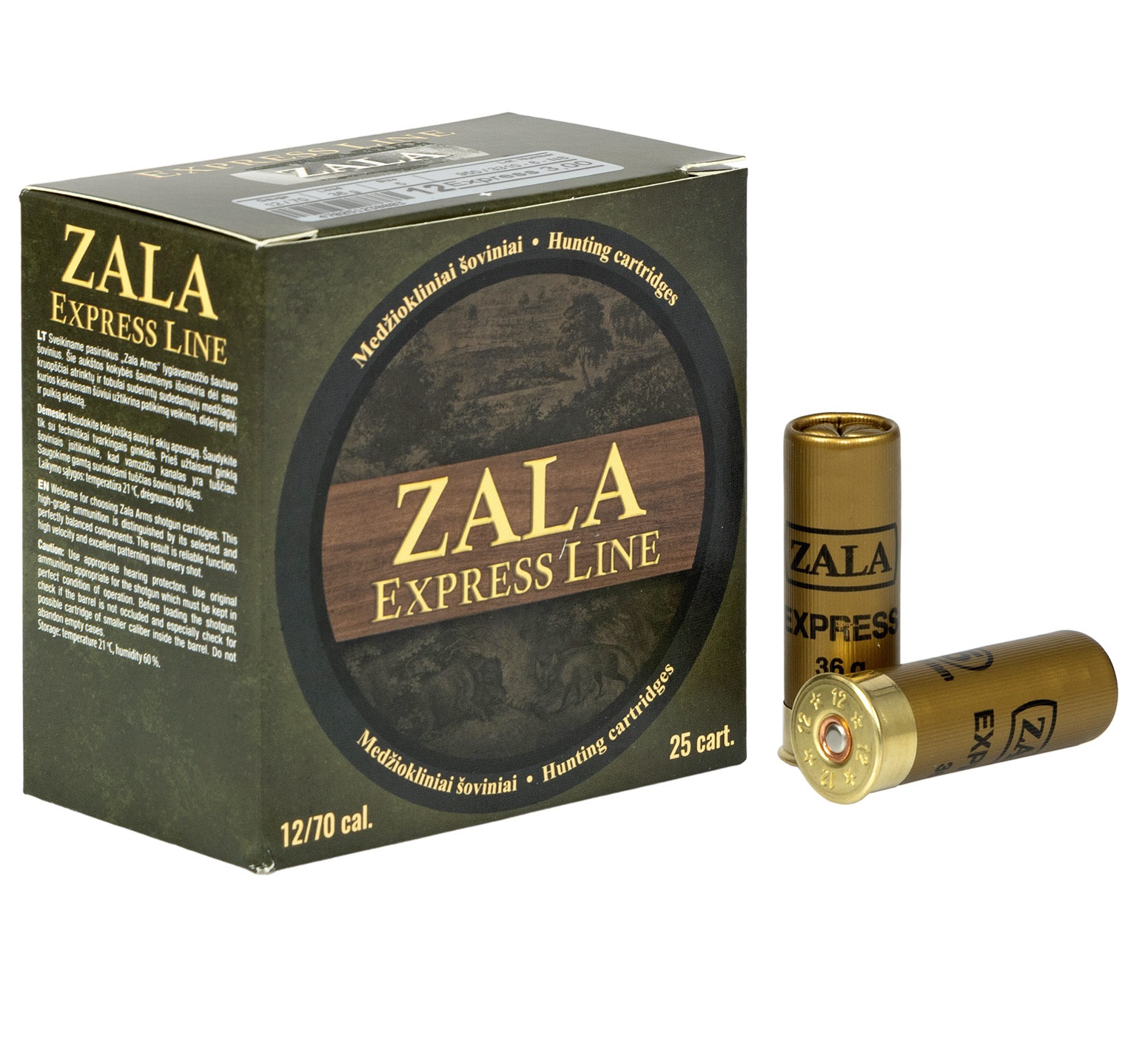 Патрон Zala Arms Express кал. 12/70 дроб №5 36 г Фото 1