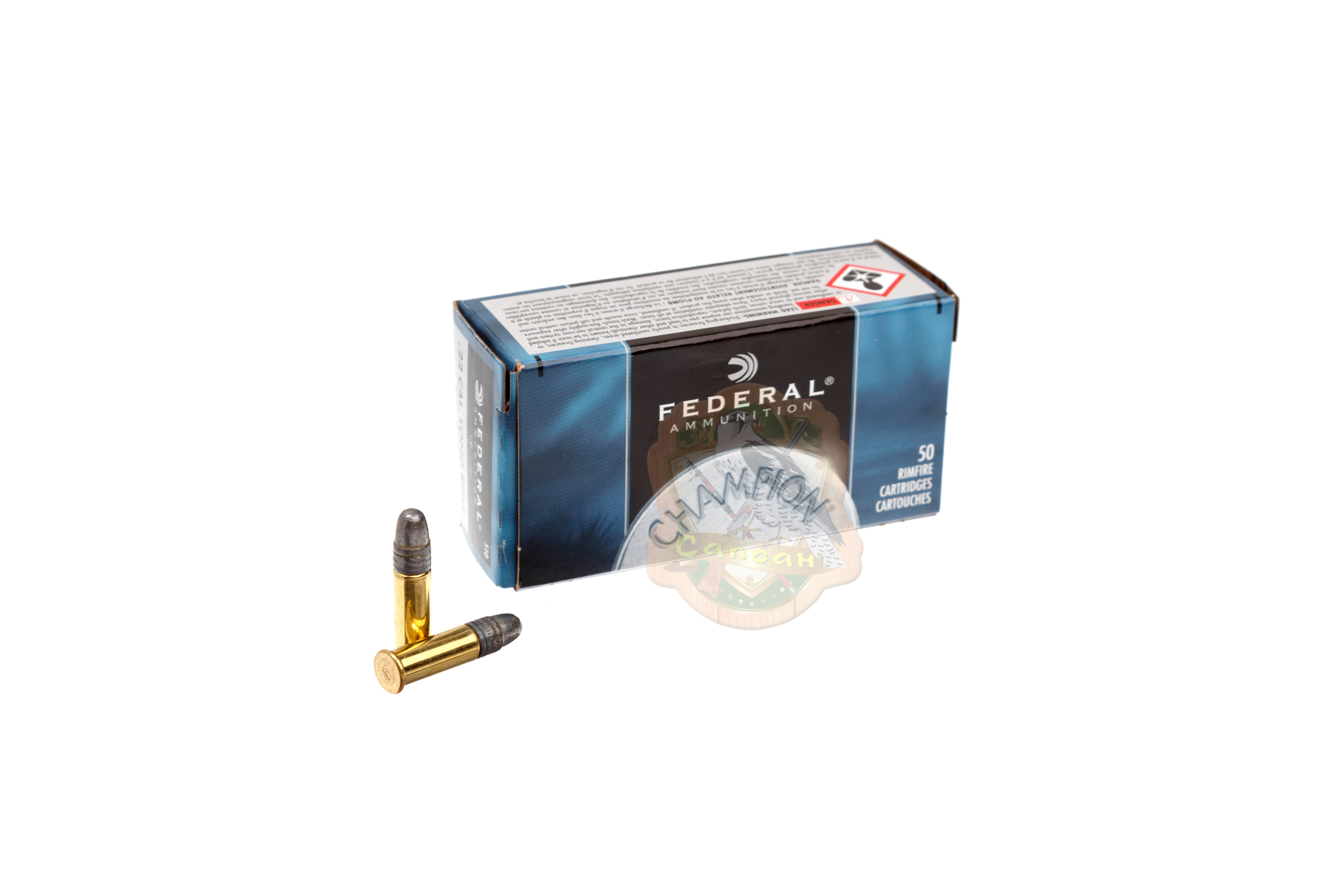Набій Federal Champion 22LR Solid 2,59г (40GR) Фото 1