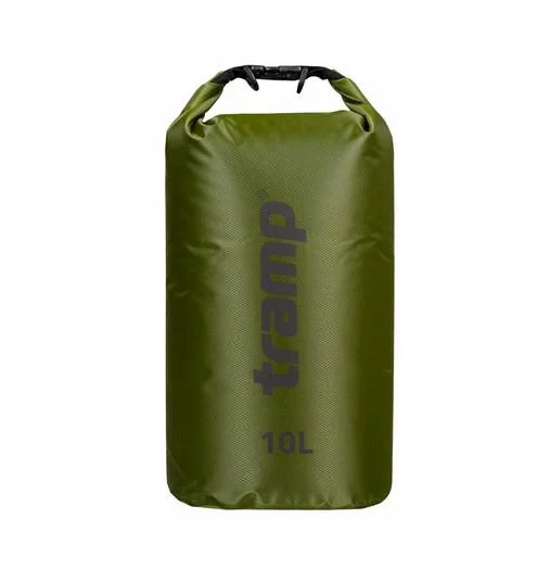 Гермомішок Tramp PVC Diamond Rip-Stop 10 л olive Фото 1