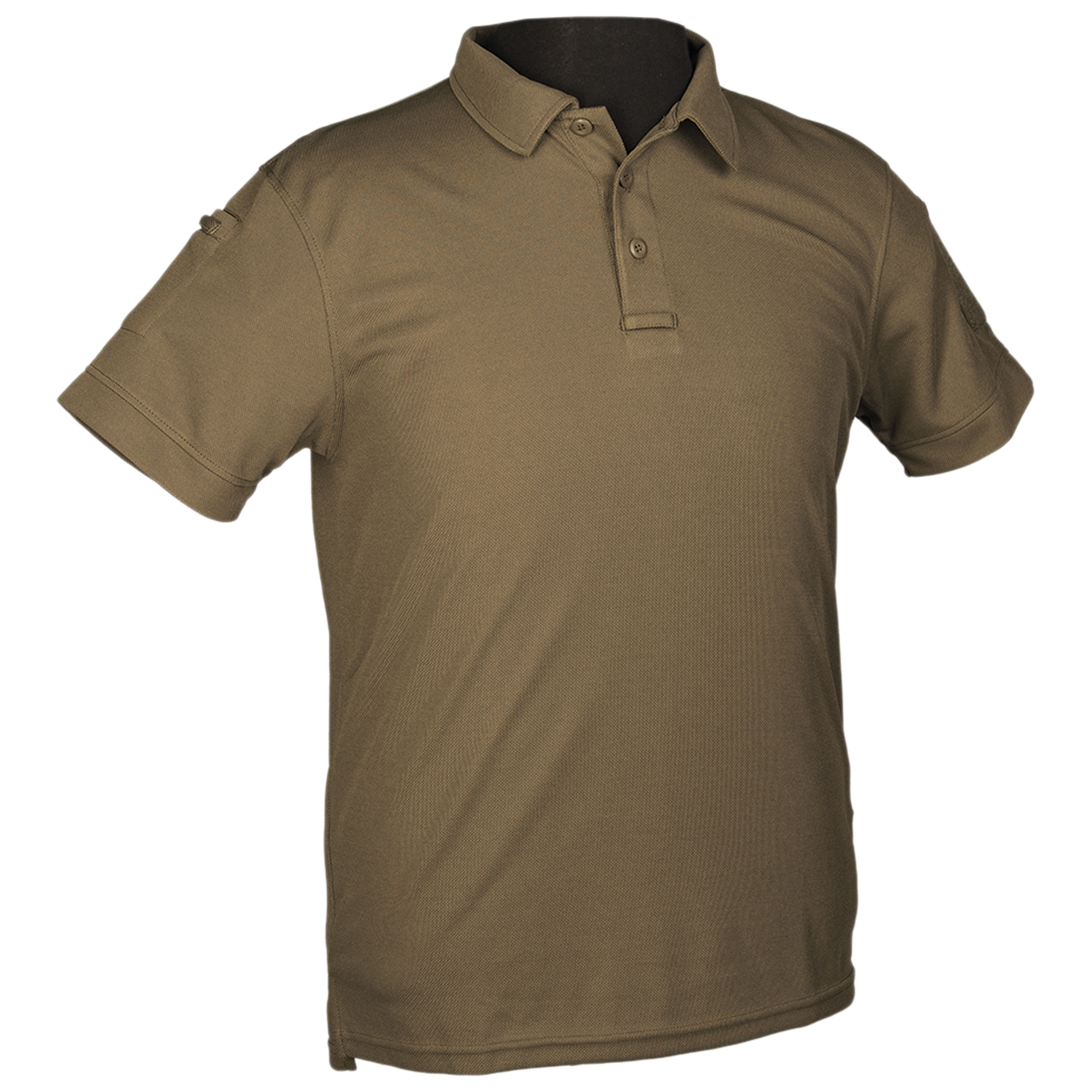 Поло Mil-Tec Polo Shirt Tactical Quickdry 1/2 Arm olive Фото 1