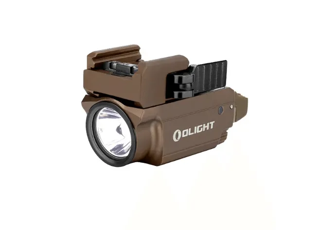 Ліхтар з ЛЦВ Olight Baldr Mini Green Laser Desert Tan Фото 1