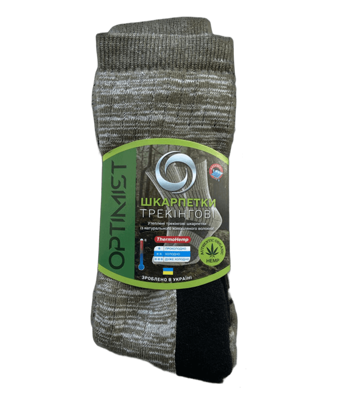 Носки Optimist Organic Hemp из конопли Фото 1