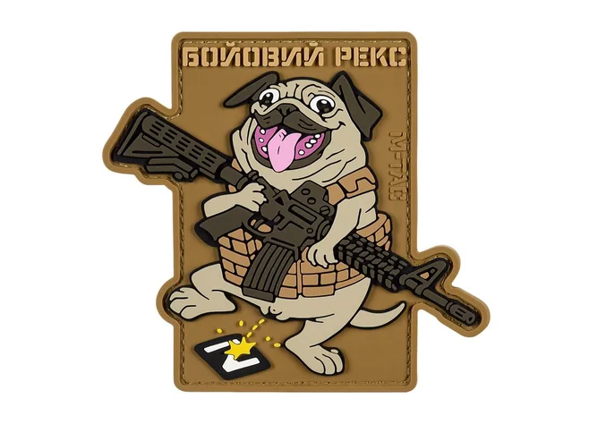 Нашивка M-Tac Бойовий Рекс PVC Фото 1