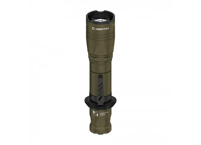 Ліхтар Armytek Dobermann Pro v3.5 Magnet USB Olive Фото 1
