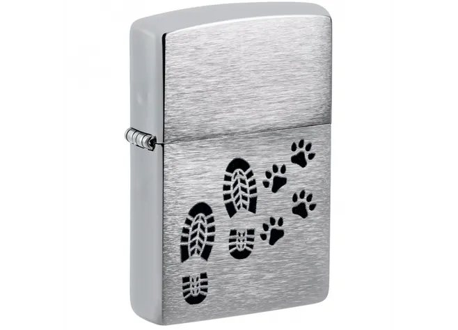 Запальничка Zippo 200 Footprints Design Фото 1