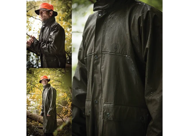 Дощовик-плащ DeerHunter Greenville Raincoat (31 Green) Фото 1