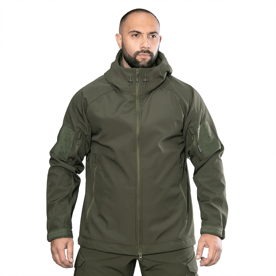 Куртка Camotec Stalker SoftShell Олива Фото 1