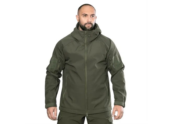 Куртка Camotec Stalker SoftShell Олива Фото 1