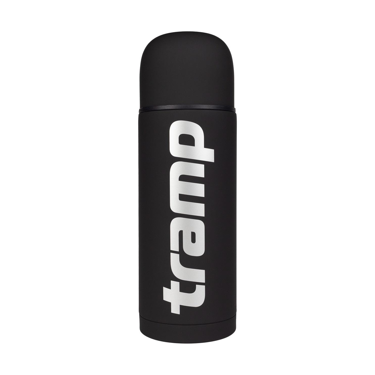 Термос Tramp Soft Touch 1.0 л чорний Фото 1