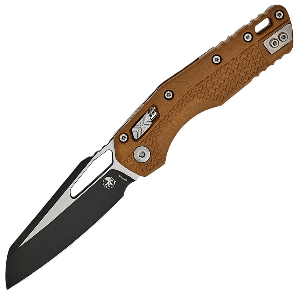 Нож Microtech MSI Black Blade Dark Earth Фото 1