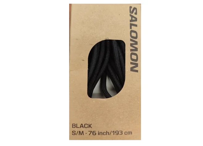 Шнурки Salomon Forces Spare Lace Black Фото 1